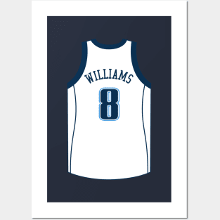 Deron Williams Utah Jersey Qiangy Posters and Art